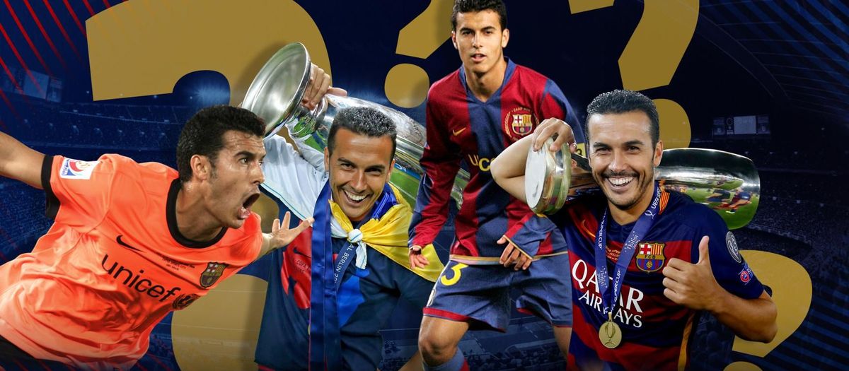 ¿Qué sabes de la etapa de Pedro en el FC Barcelona?