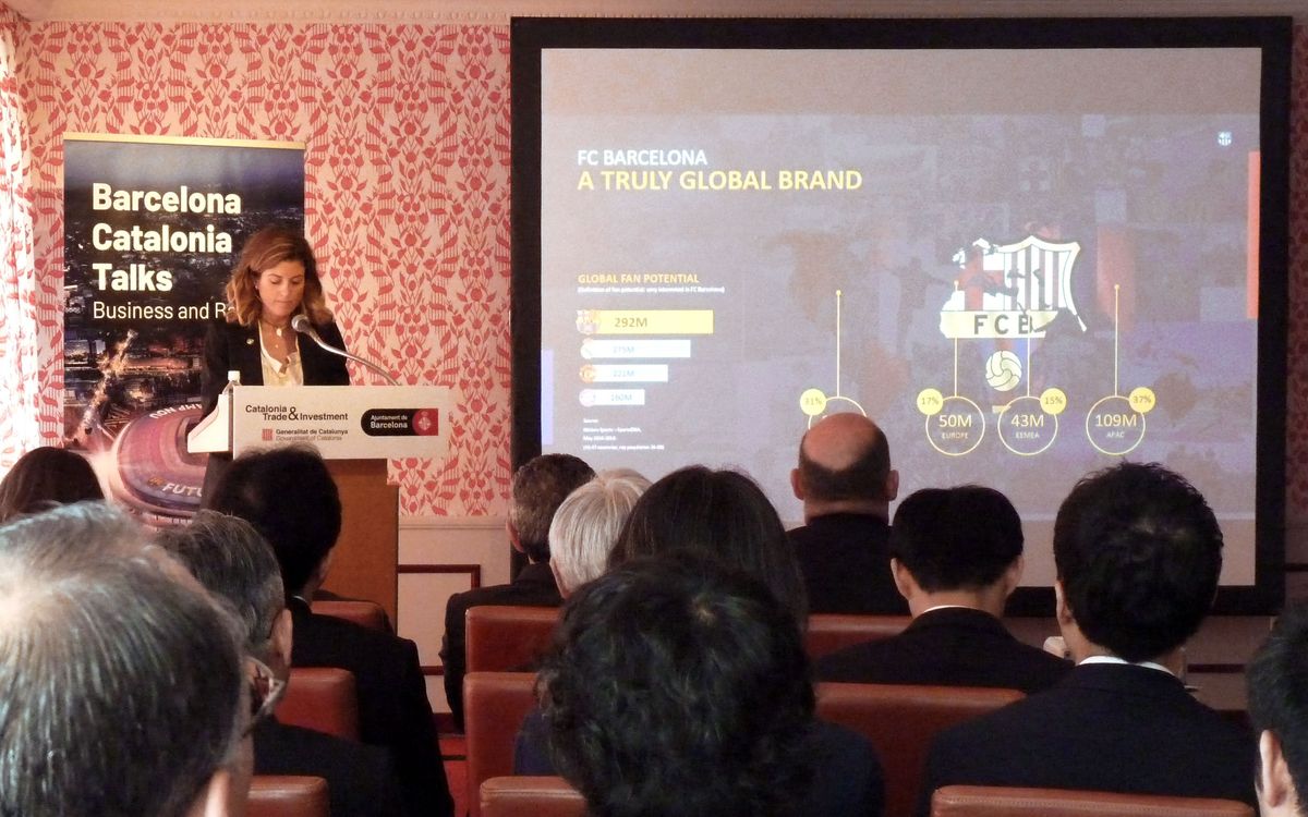 El Barça colabora en la captación de inversión japonesa en Catalunya