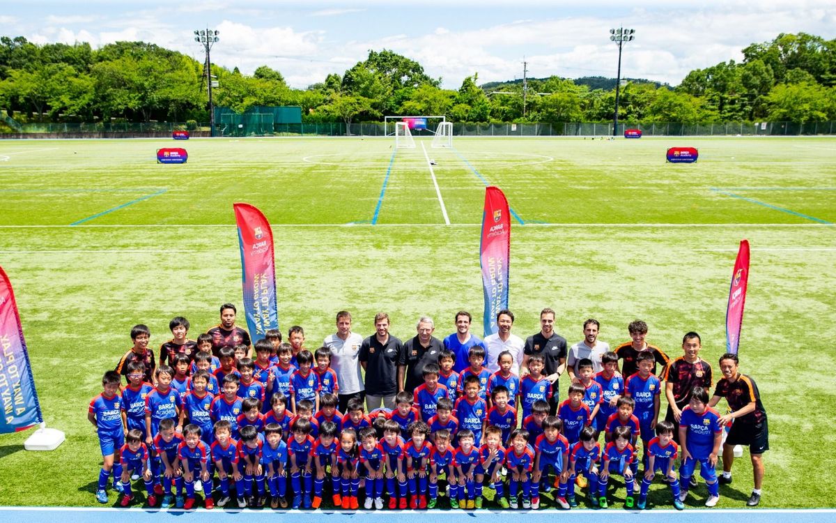 Barça Academy Clinic in Japan