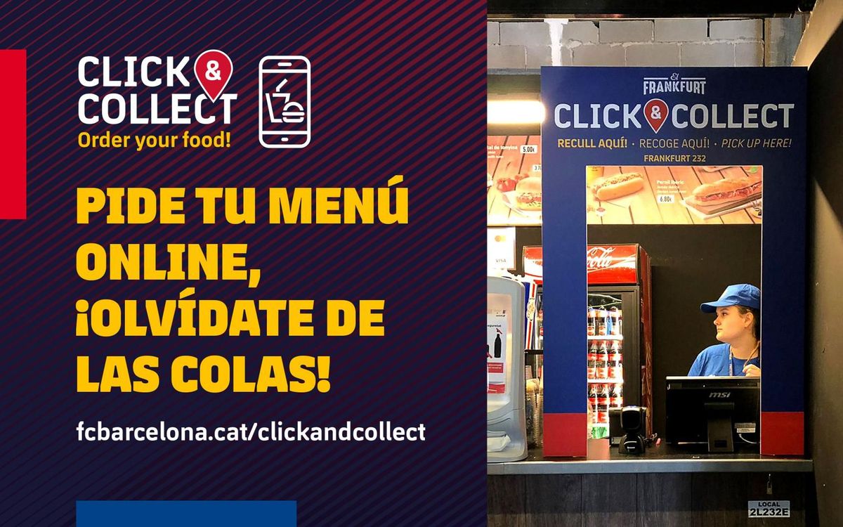 Click&Collect: ¡pide tu menú online, sin colas!