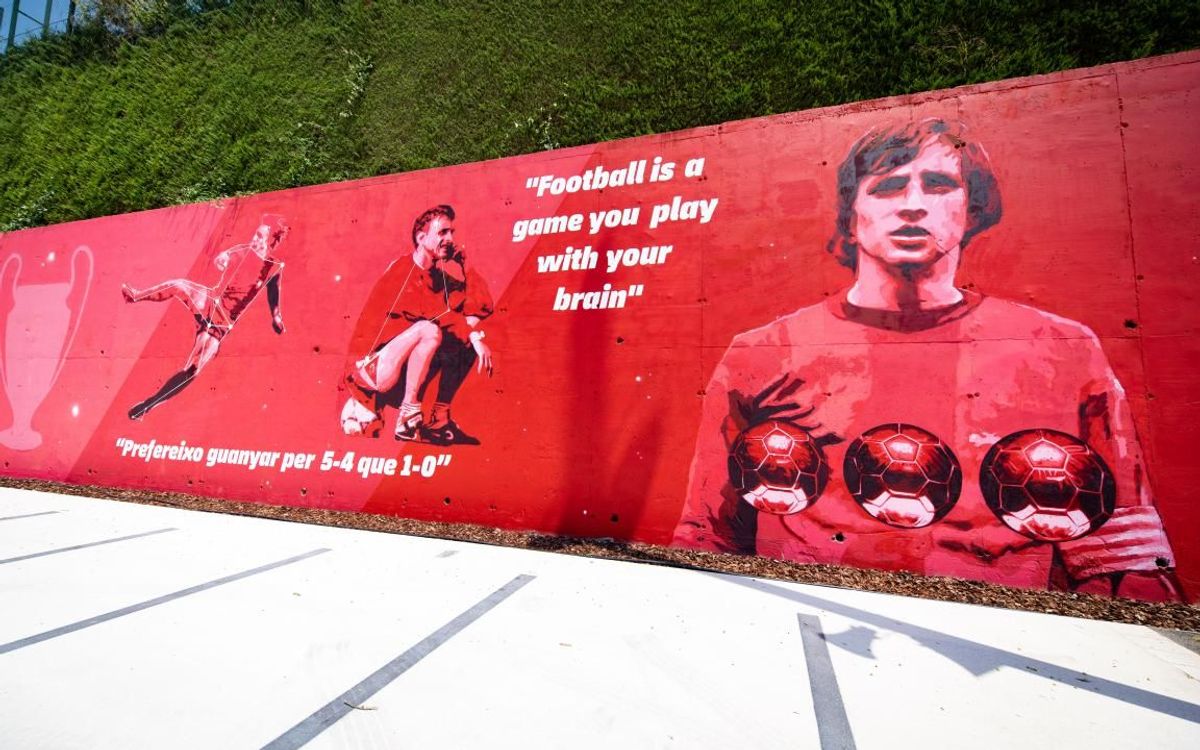 Así es el nuevo mural de la Ciudad Deportiva