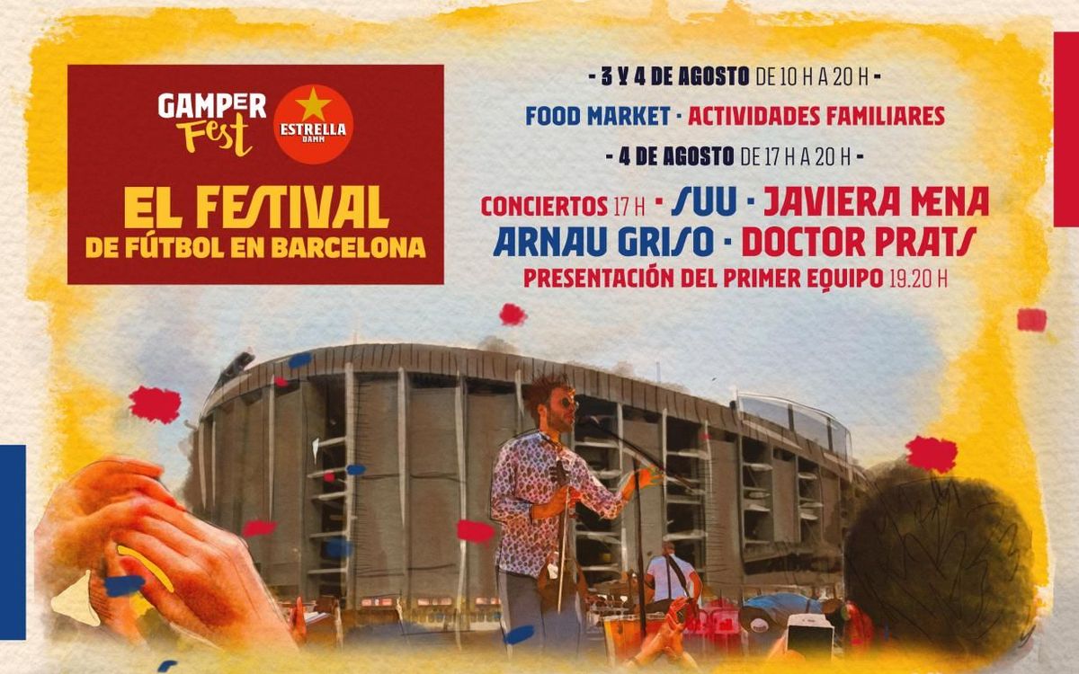 Todo un festival familiar en el Camp Nou por el trofeo Joan Gamper