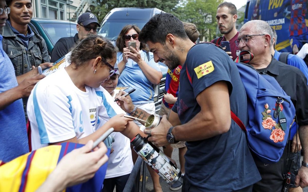 Un dia amb Luis Suárez
