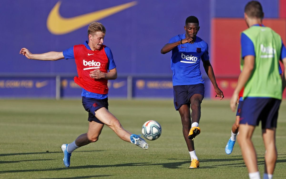 La semana de entrenamientos del inicio de Liga