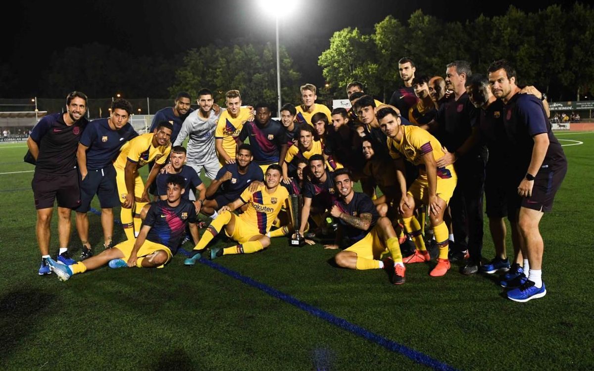 Barça B - Figueres: Golejada i campions del Torneig de l’Estany! (4-0)