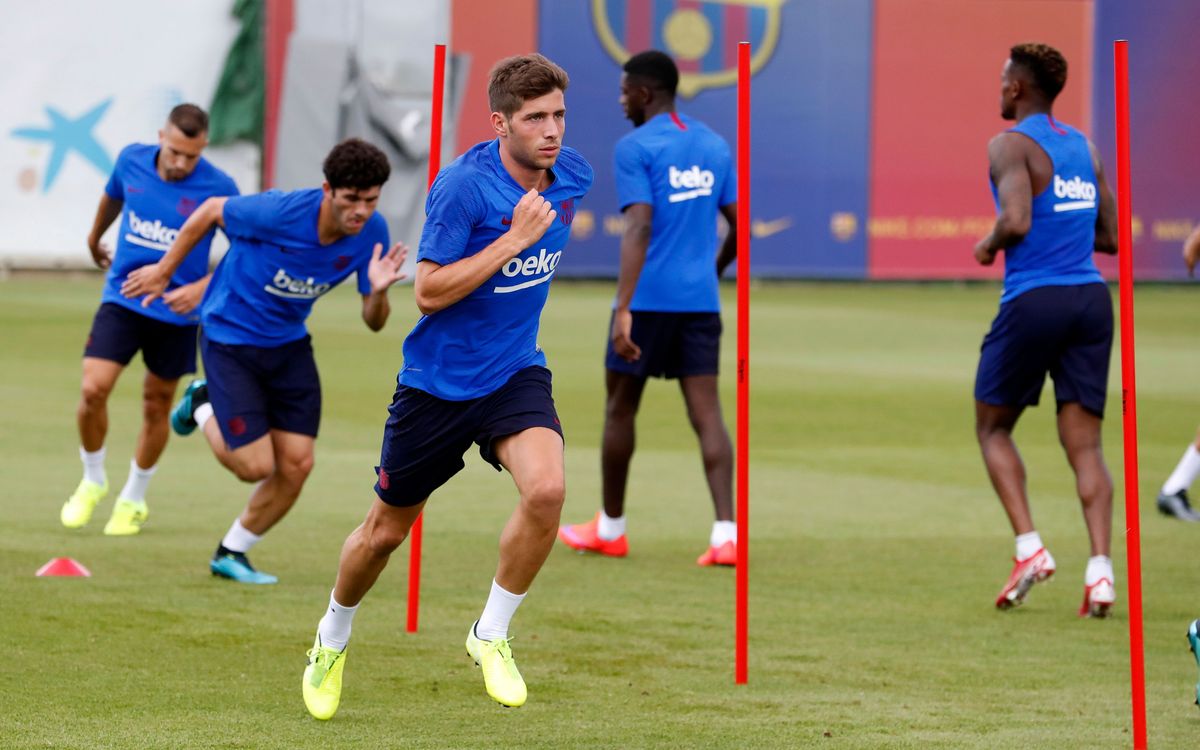 L'agenda d'entrenaments de la segona setmana de Lliga