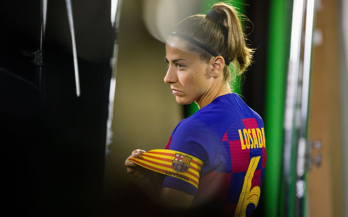 Behind the scenes at the Barça Women photo session