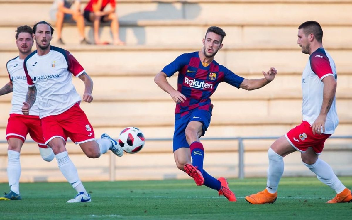 Peque marcha cedido al Olot