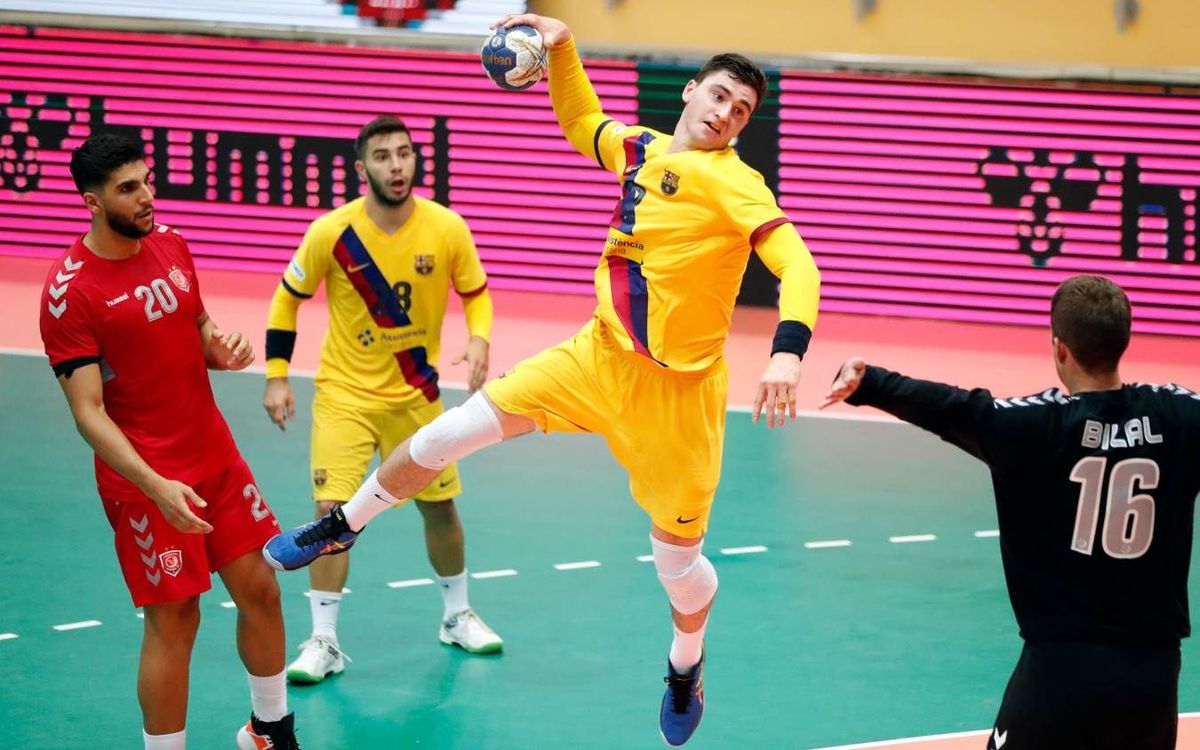 Barça - Al Duhail: Primer pas ferm cap a la defensa del tron mundial (38-26)