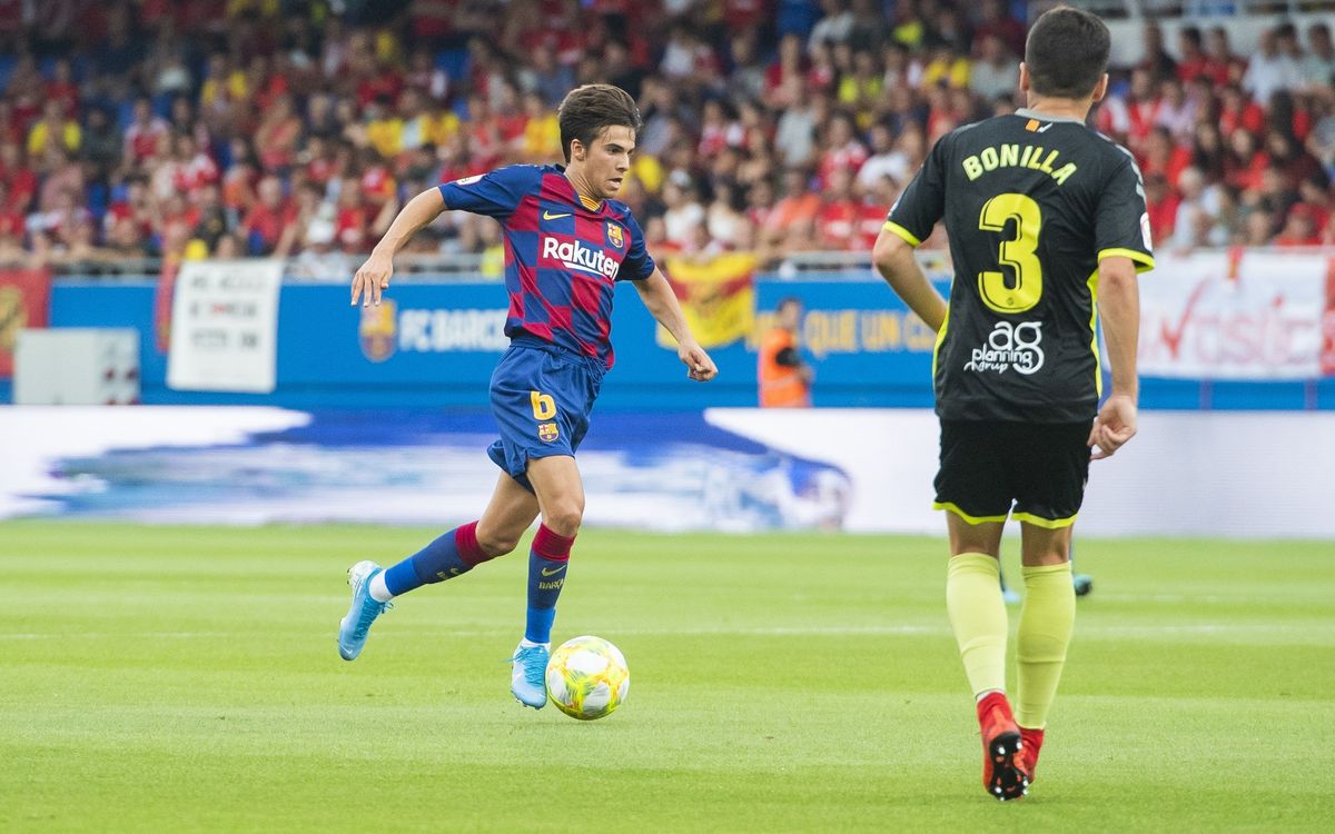 Barça B-Nàstic: Merecían más en el estreno oficial en el Estadio Johan Cruyff (2-2)