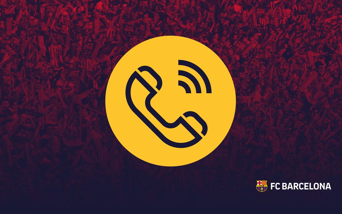Futbol club barcelona telefono