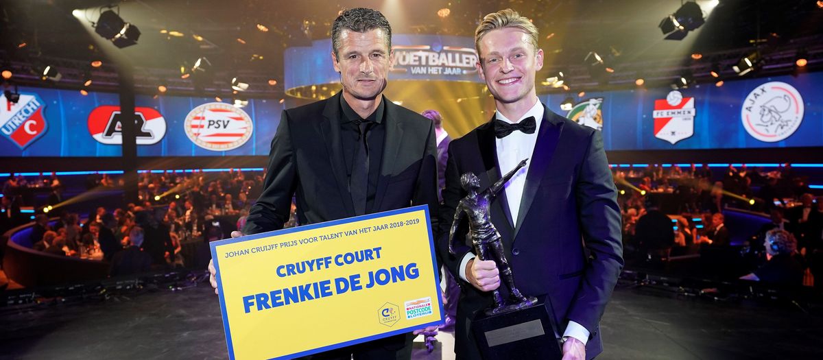 Frenkie de Jong rep el premi Johan Cruyff al talent de l’any