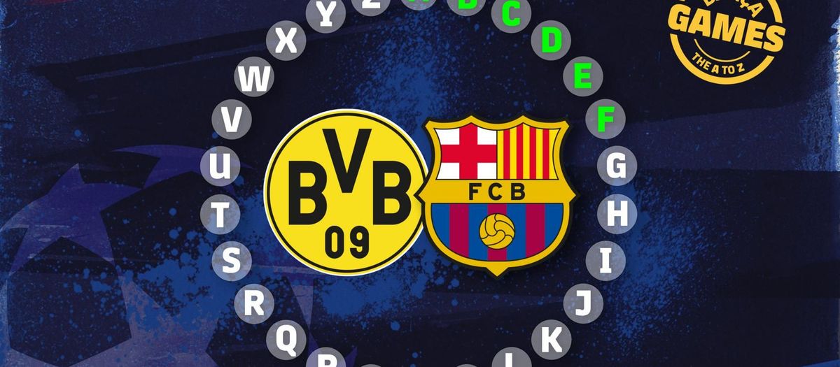 The A-Z of Borussia Dortmund v FC Barcelona