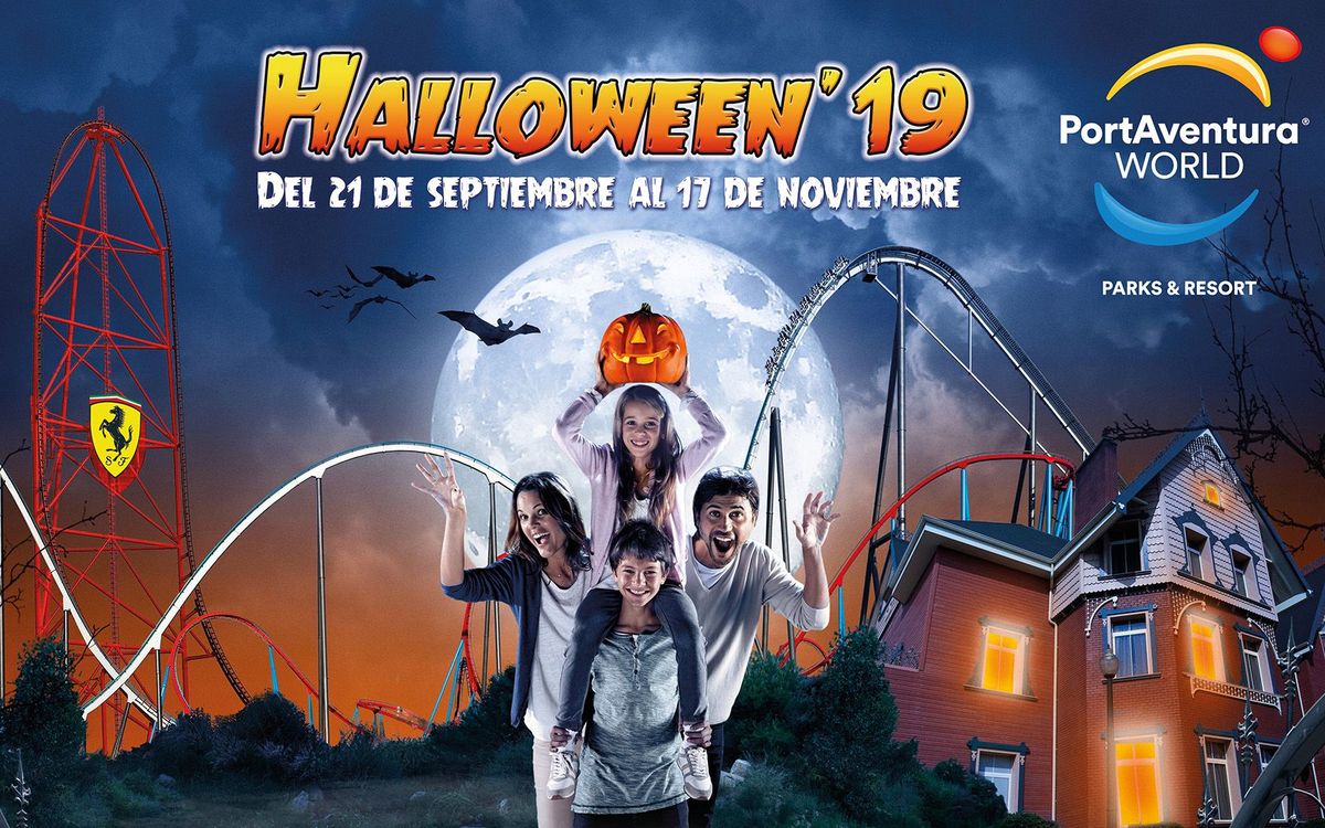 2x1 para los socios en el Halloween'19 de PortAventura World