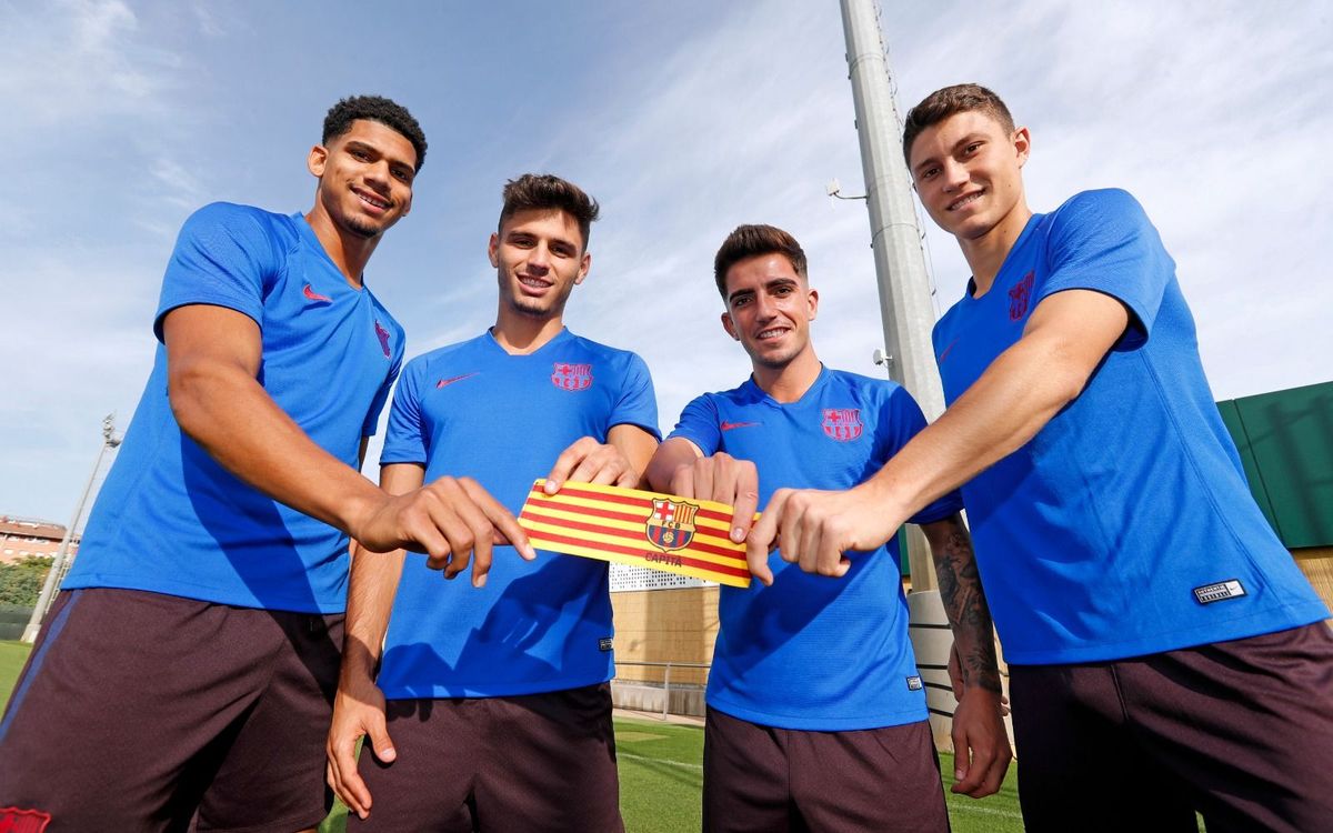 Els quatre capitans del Barça B