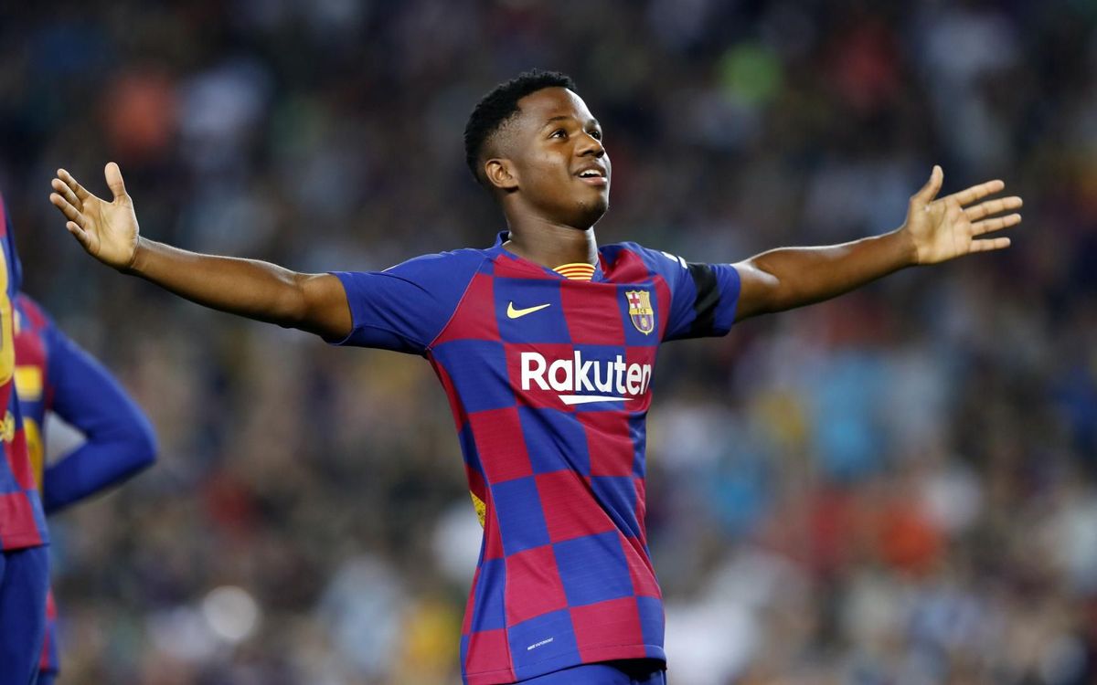 Barcelona release new home strip with Guinea-Bissauan Ansu Fati front