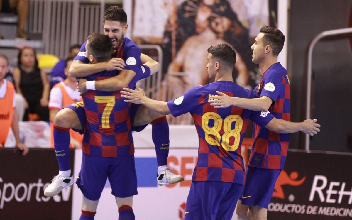 Jimbee Cartagena - Barça: Un debut contundente (3-7)