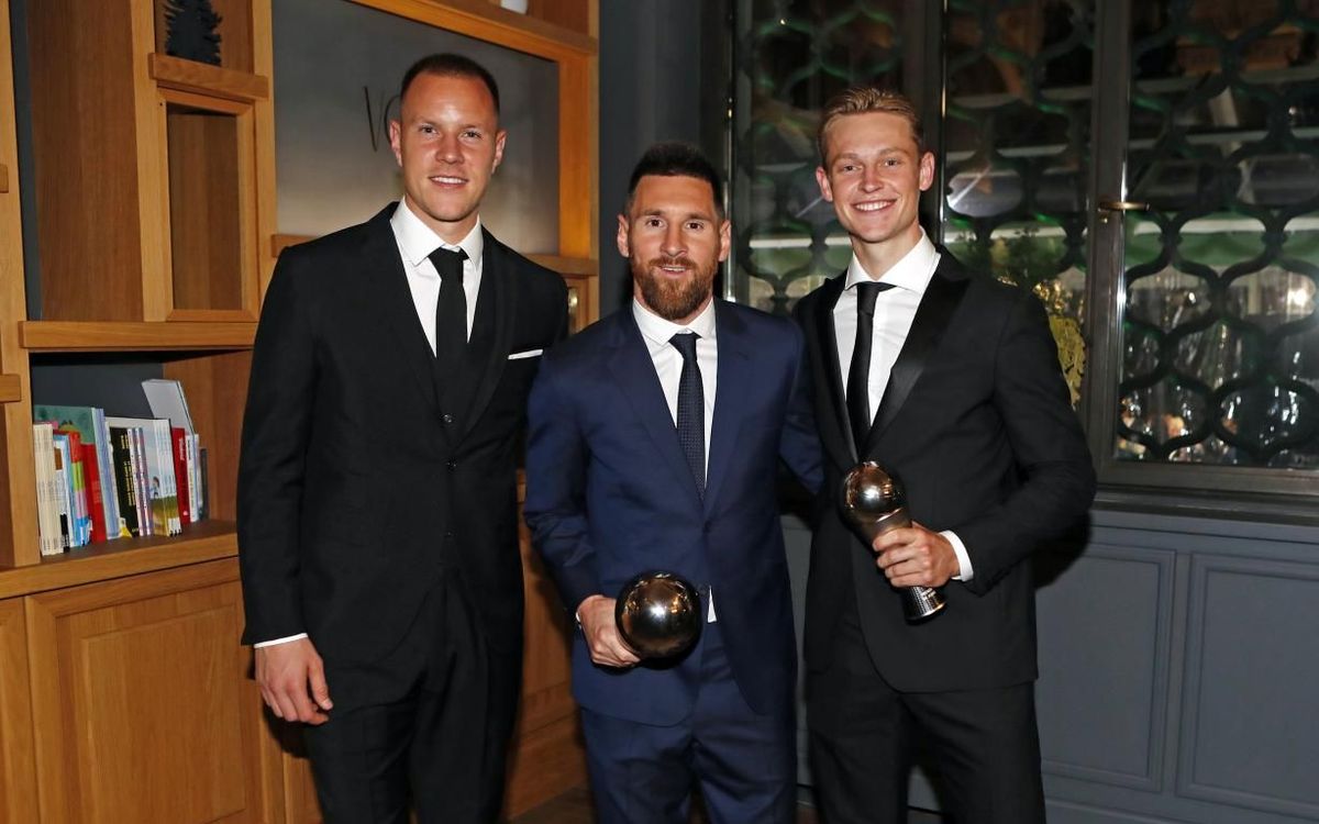 6 joueurs du Barça nommés pour le 11 FIFPRO de la FIFA