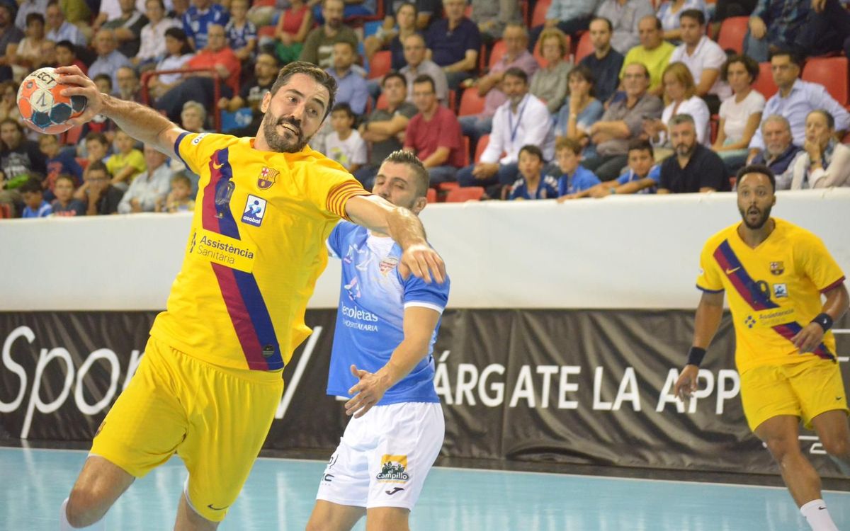 Recoletas Atlético Valladolid 27-39 Barça: Incontestable reaction