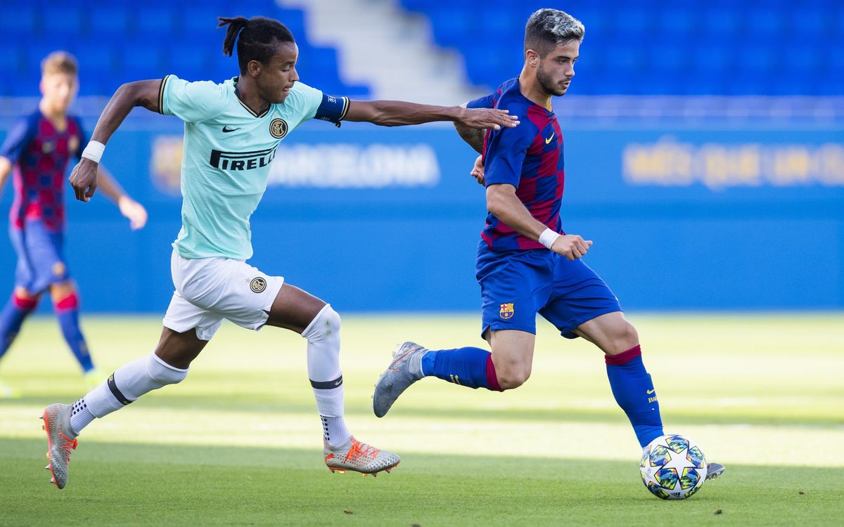 Juvenil A – Inter de Milà: Sense fortuna de cara a porteria (0-3)