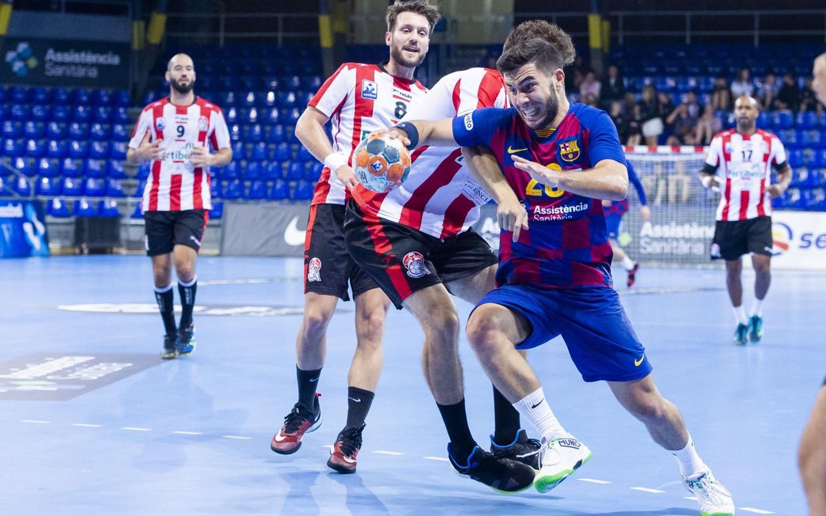 Barça - Puerto Sagunto: Victoria contundente antes de recibir al PSG (46-25)