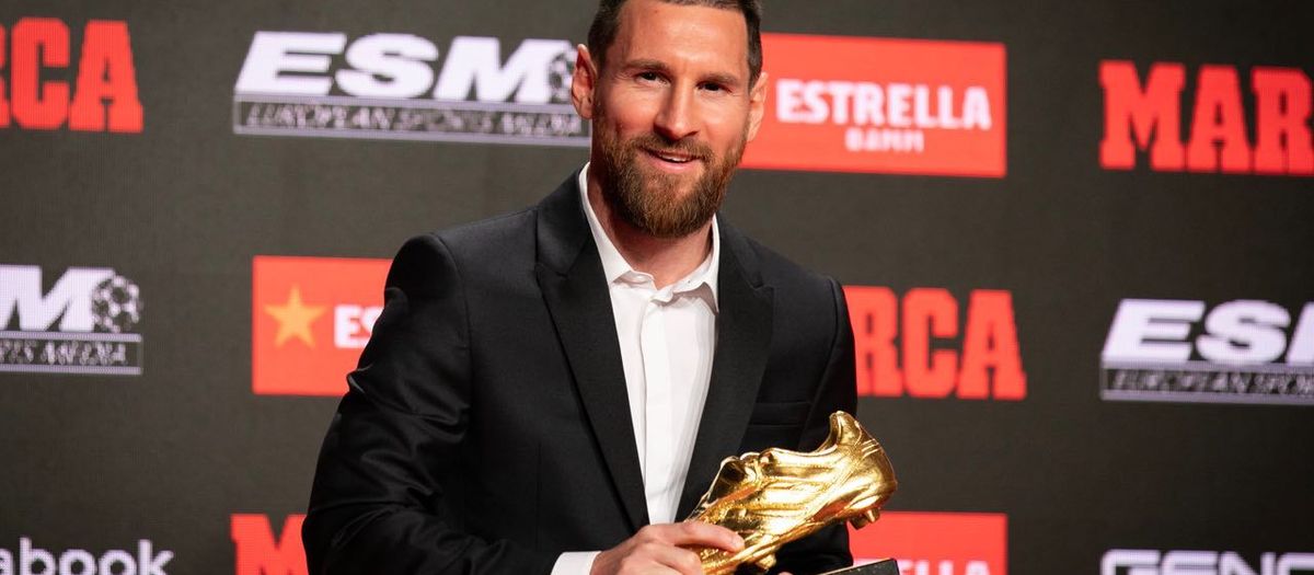 Messi reçoit son 6ème Soulier d’Or