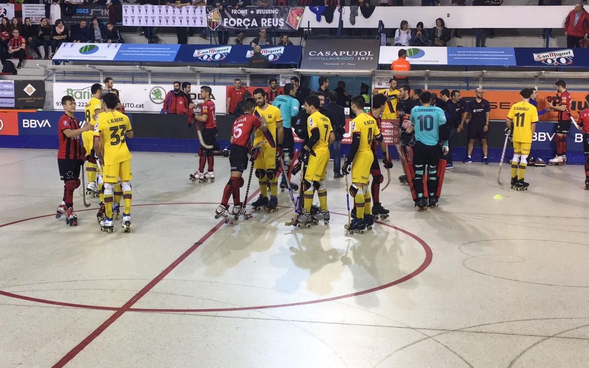 S'ajorna el Reus Deportiu – Barça d'OK Lliga