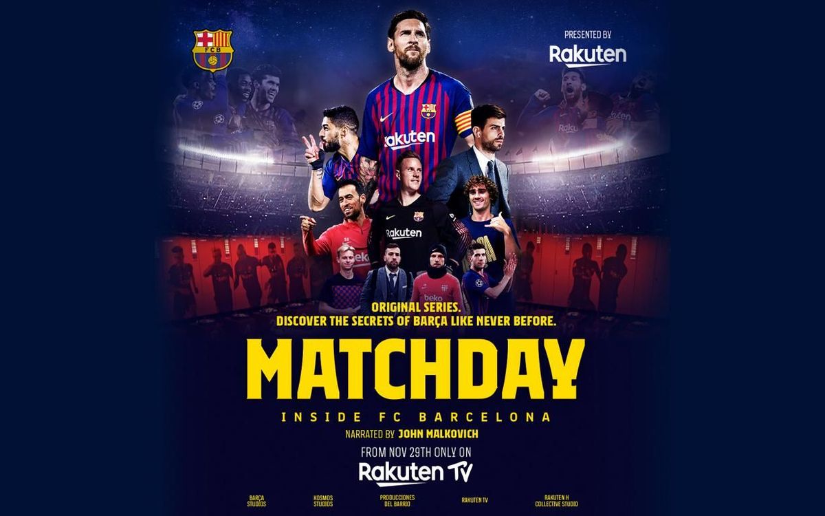 Le FC Barcelone et Rakuten présentent Matchday