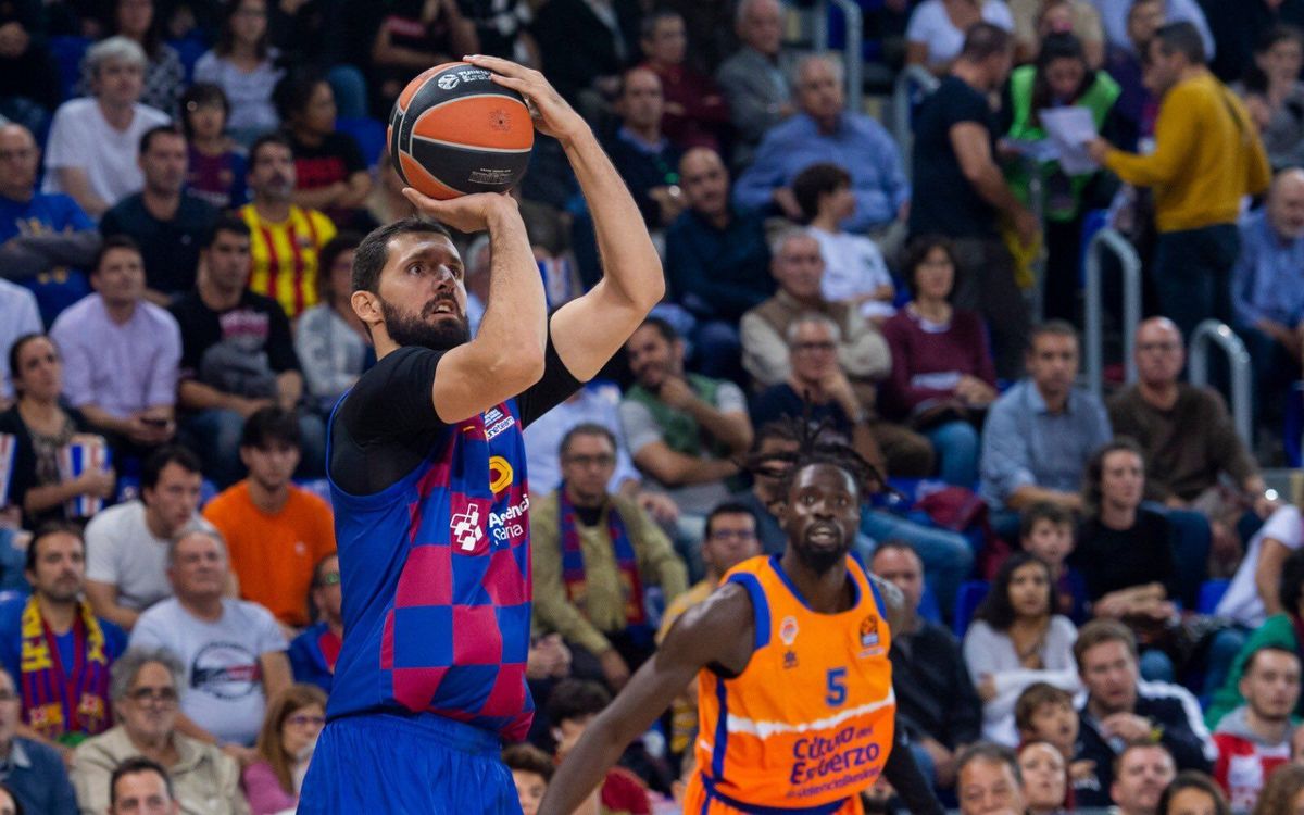 Barça – València Basket: Cinc de cinc a Europa (83-77)