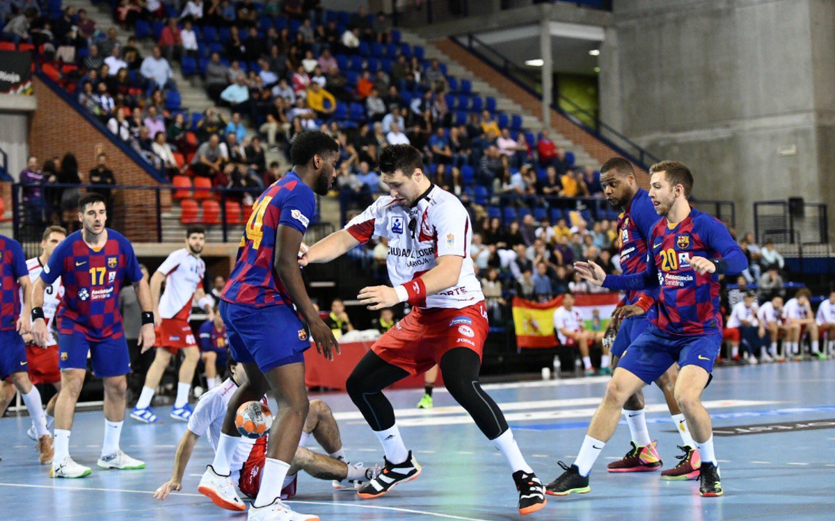 BM Logronyo La Rioja - Barça: Victòria treballada a domicili (28-32)