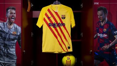 New Barca Kit Honours Club S Roots By Featuring Colours Of The Catalan Flag
