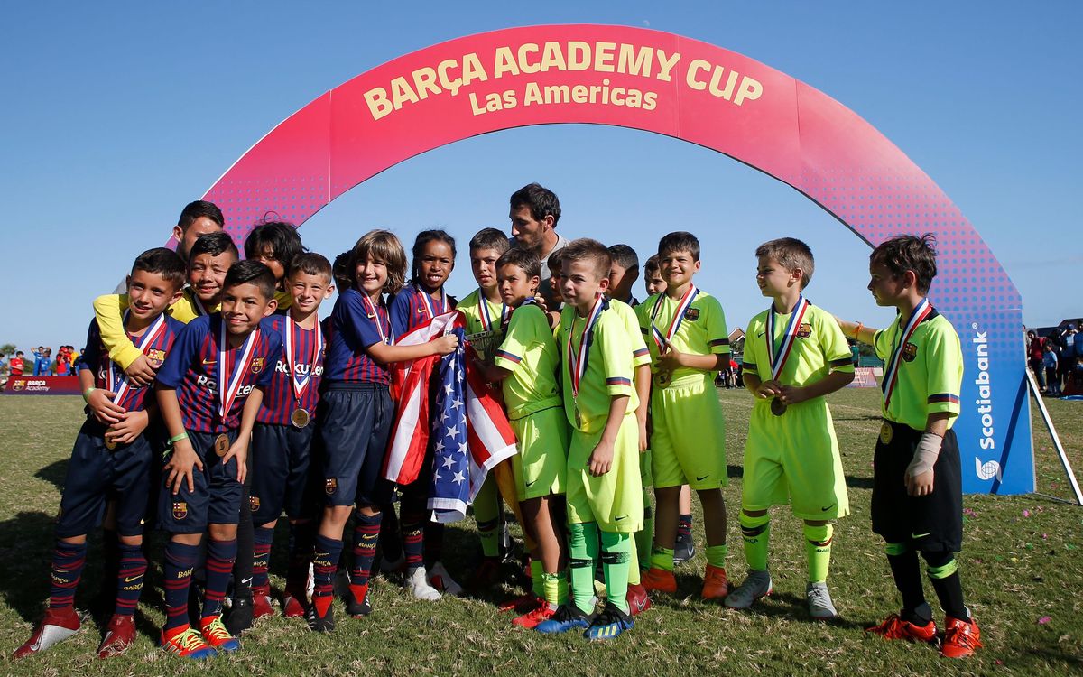 La Barça Academy Cup Las Américas més gran de la història reuneix 600 esportistes