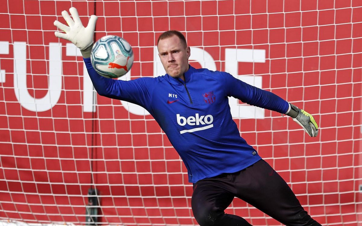 Ter Stegen, Arthur y F. De Jong ya están con el equipo