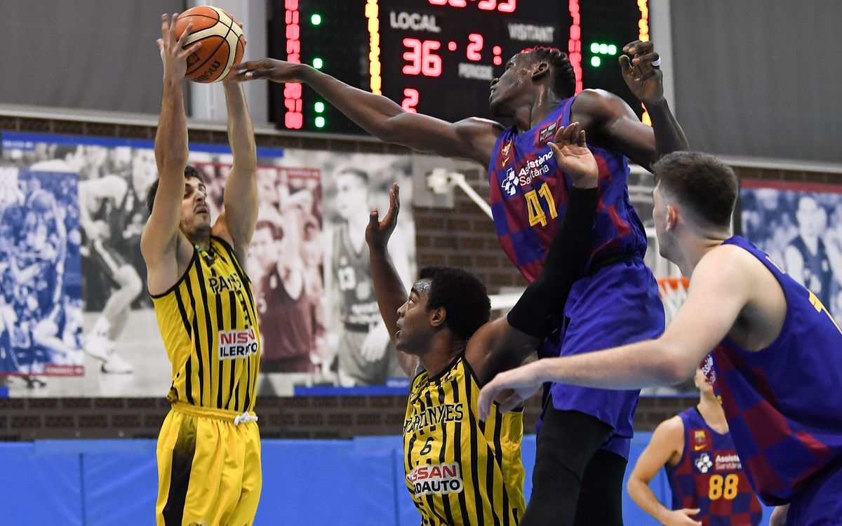 Barça B – Ilerdauto Nissan Pardinyes Lleida (66-68): Sin suerte