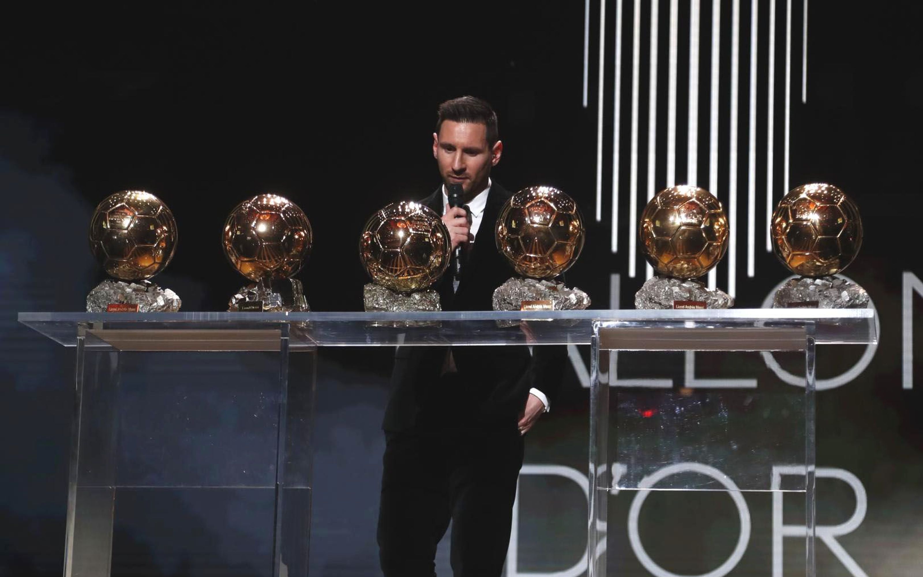 Leo Messi wins his sixth Ballon d'Or