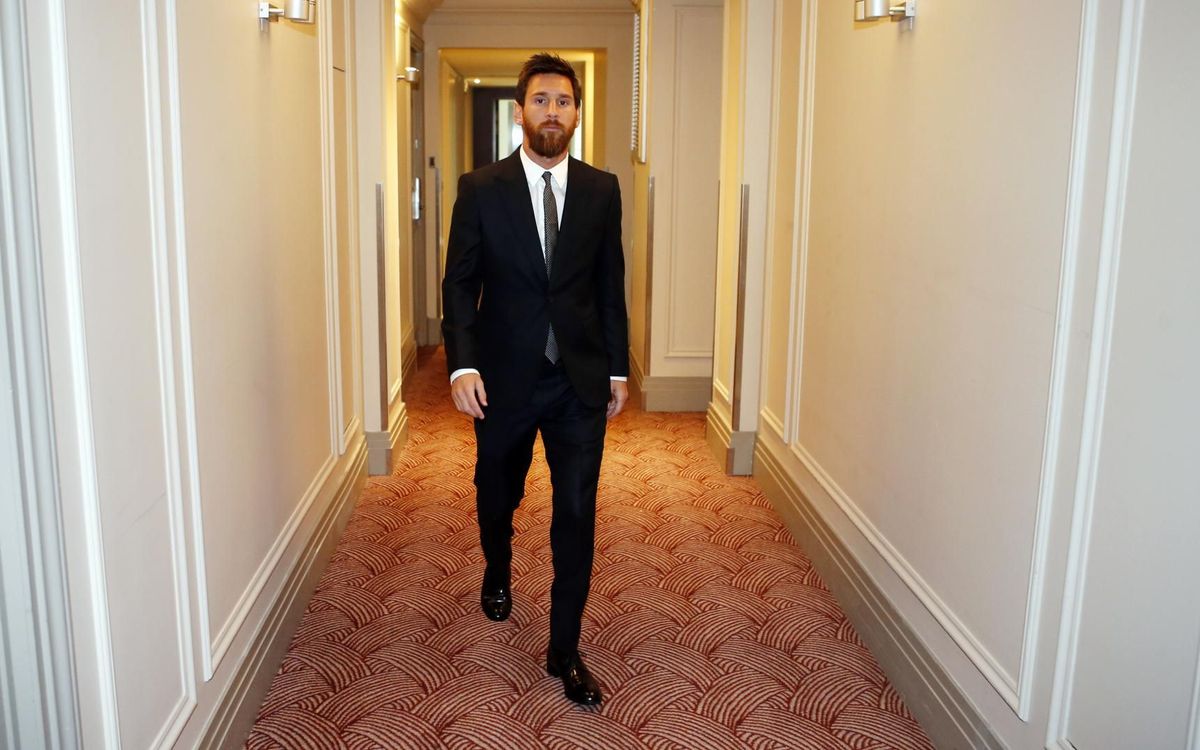 All set for the Ballon d’Or gala in Paris