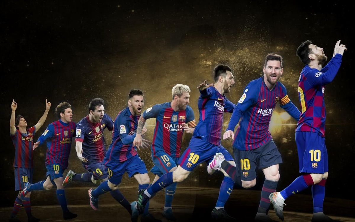¿Cómo ha cambiado Messi del primer al sexto Balón de Oro?