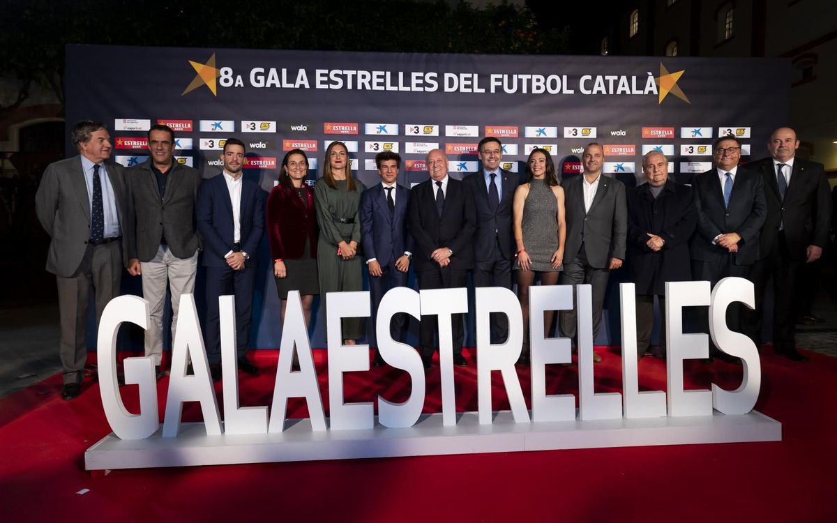 El FC Barcelona, protagonista de la Gala de les Estrelles del Futbol Català