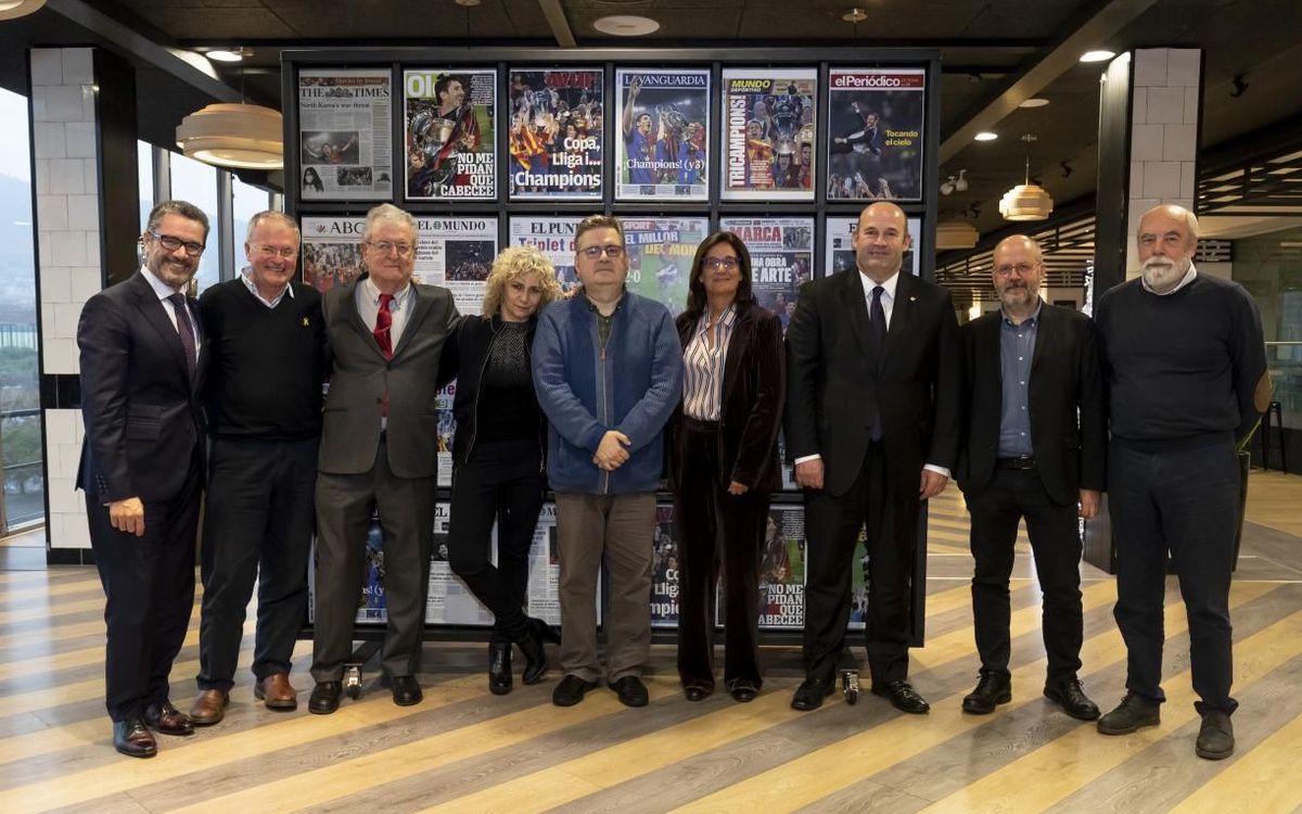 El Jurado del Premio Vázquez Montalbán de periodismo deportivo se reúne para elegir el ganador de la 14ª edición