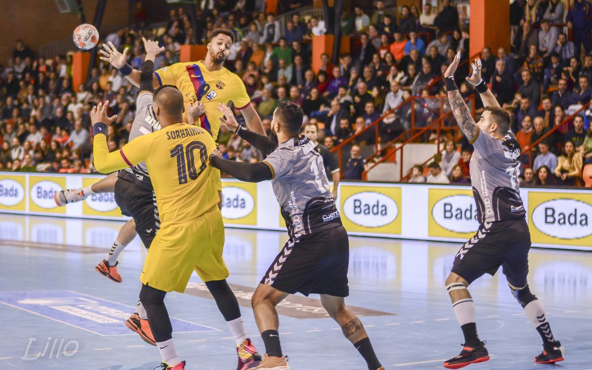 Liberbank Cuenca 28-39 Barça: Powering to victory