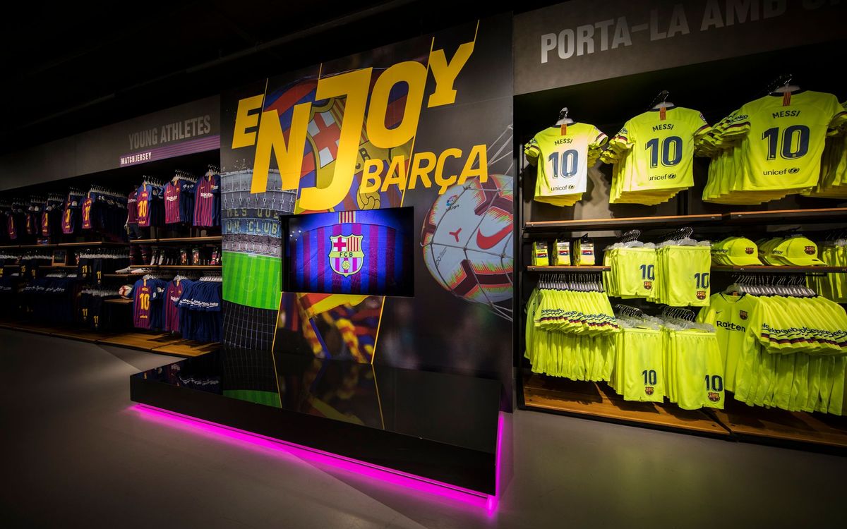 stuiten op toelage omroeper Store Official Camp Nou & Canaletes