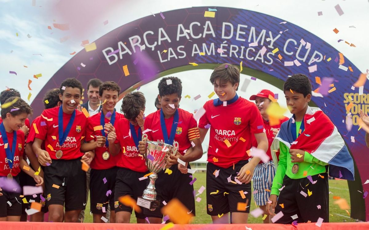 La Barça Academy Cup Las Américas más grande de la historia finaliza con un gran éxito organizativo