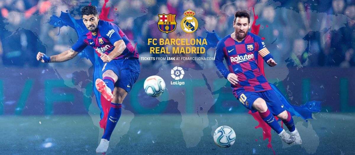 When and where to watch FC Barcelona - Real Madrid