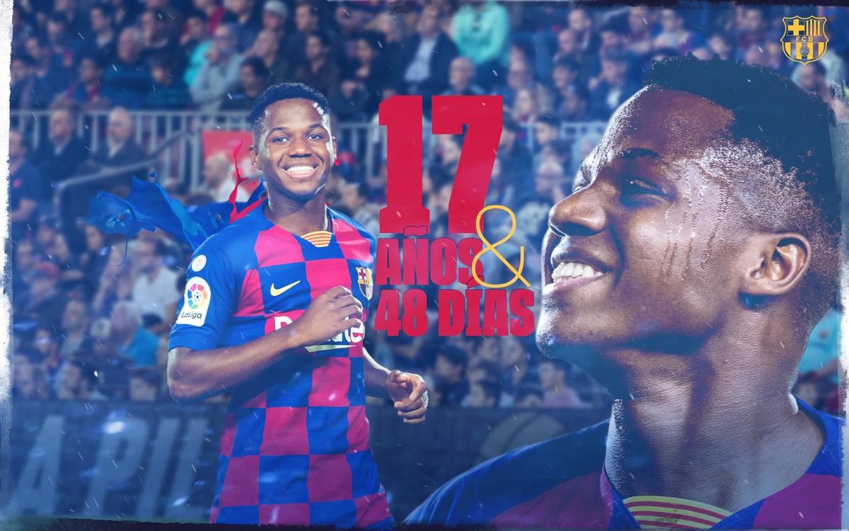 Ansu Fati es converteix en el jugador més jove a debutar en un Clàssic en el S.XXI