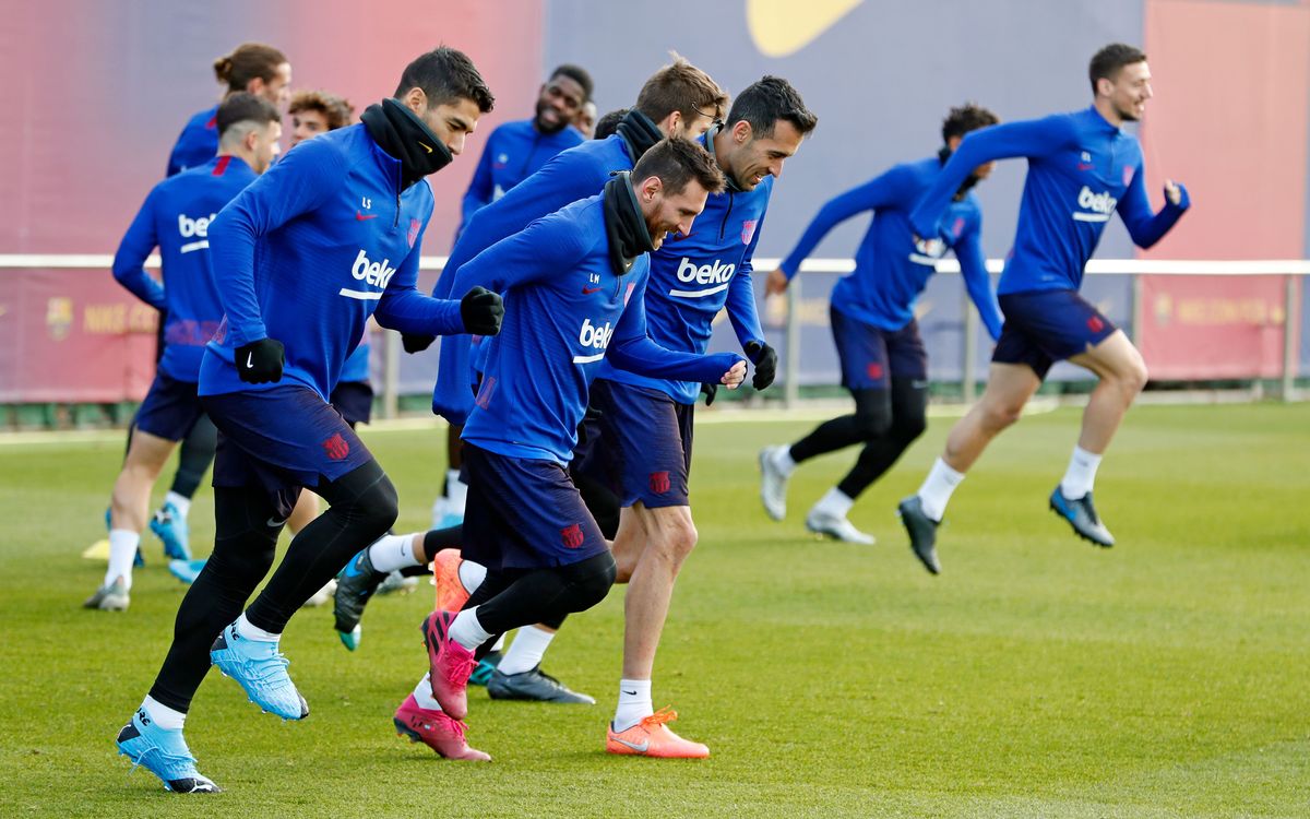 Barça to return to training on 29 December