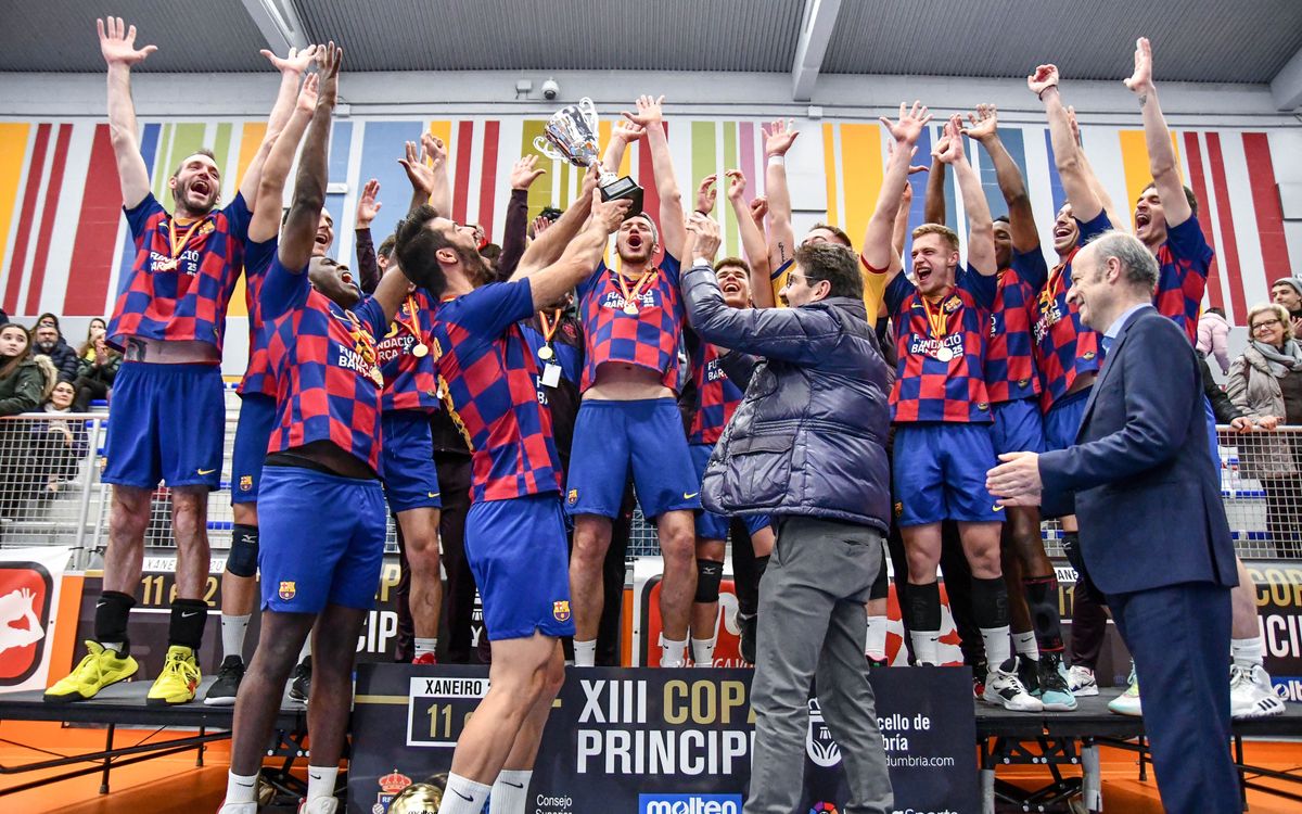 El Barça, campió de la Copa Príncep