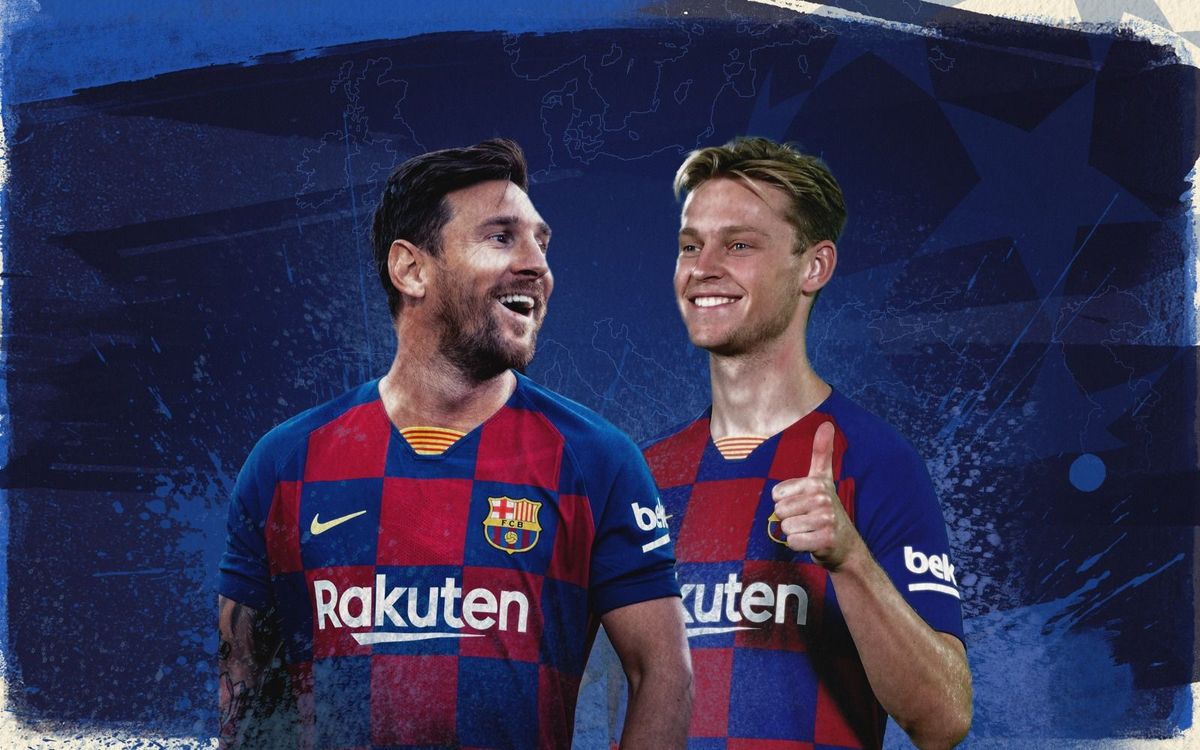 Messi i De Jong, en l'11 ideal de la Champions 2019