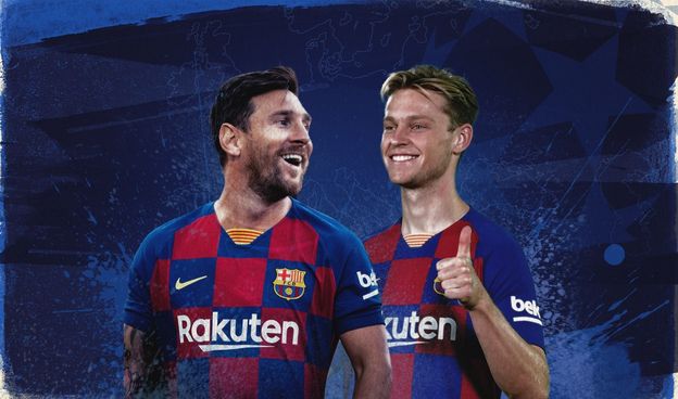 Messi And De Jong In The Champions League Xi For 19