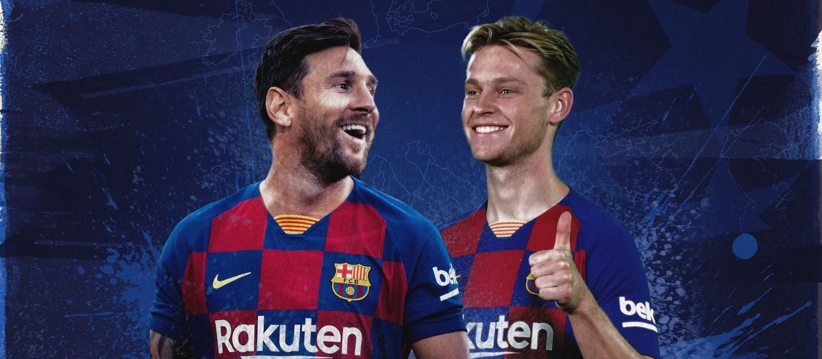 Messi and De Jong in the Champions League XI for 2019