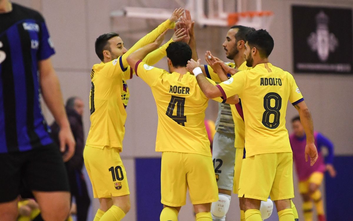 AE Bellsport 1-5 Barça: Into the next round!